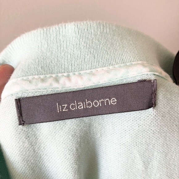 LIZ CLAIBORNE SLEEVELESS POLO L‎ - Picture 2 of 6